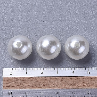 Imitation Pearl Acrylic Beads PL613-22-1