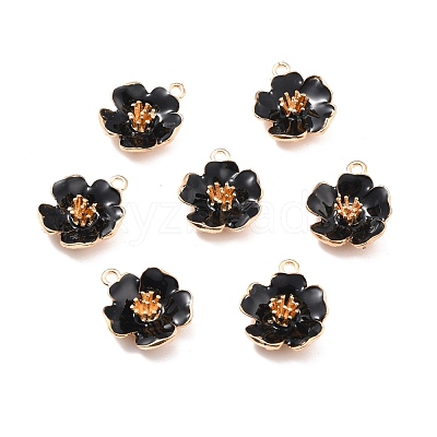 Alloy Enamel Pendants ENAM-E361-01KCG-02-1