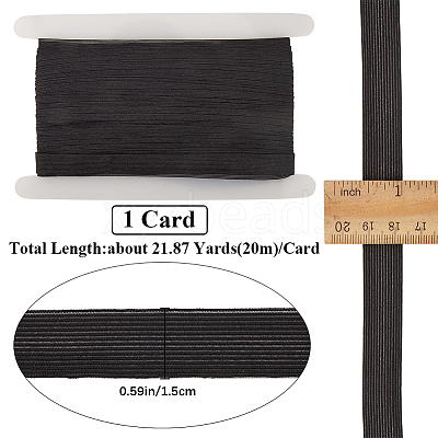 20M Transparent Nylon Knitted Fish Line Elastic Band OCOR-GF0003-59B-02-1