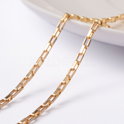 Ion Plating(IP) 304 Stainless Steel Box Chains CHS-L014-09G-1