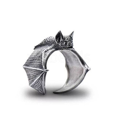 Bat Themes Alloy Adjustable Cuff Rings FS-WG25ADA-01-1