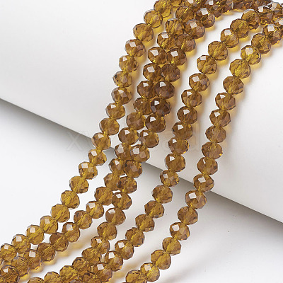 Glass Beads Strands EGLA-A034-T1mm-D02-1