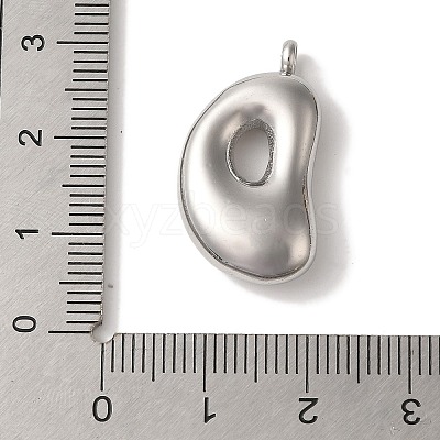 Non-Tarnish 304 Stainless Steel Pendants STAS-M017-08P-04-1