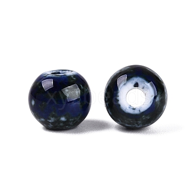 Vintage Handmade Porcelain Beads PORC-Q006-13A-08-1