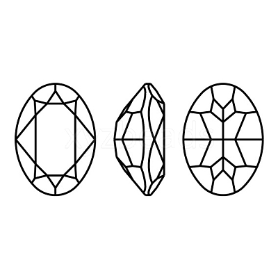 Preciosa® MAXIMA Crystal Fancy Stones X-PRC-FF14-00030-1