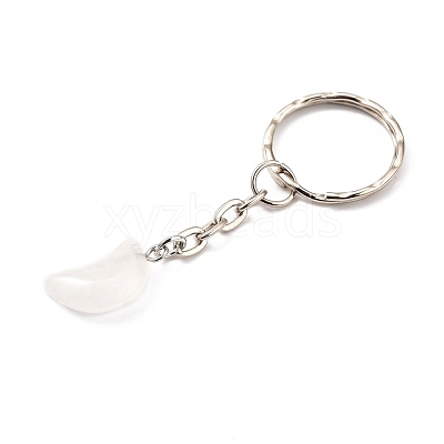 Natural & Synthetic Mixed Gemstone Keychain KEYC-JKC00225-1
