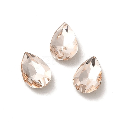 Glass Rhinestone Cabochons RGLA-P037-11A-D261-1
