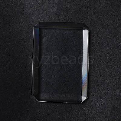 Glass Chinese Calligraphy Paper Weight Cast AJEW-WH0596-645-1