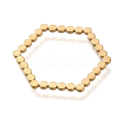 Ion Plating(IP) 201 Stainless Steel Linking Ring STAS-I313-02C-G-1