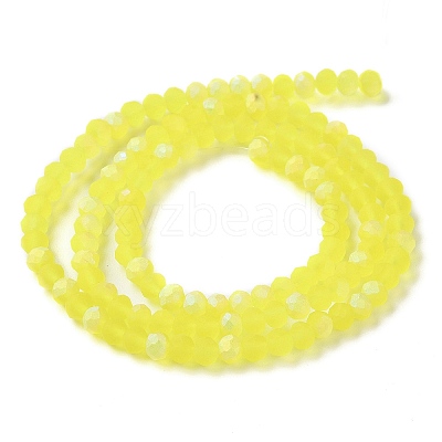 Transparent Glass Beads Strands X1-EGLA-A034-T4mm-MB29-1