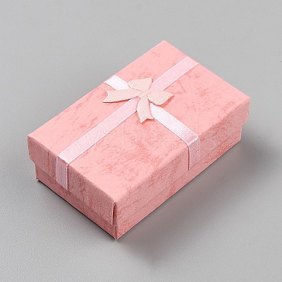 Marble Printed Cardboard Jewelry Set Storage Boxes LS-CON-TAC0020-02A-1