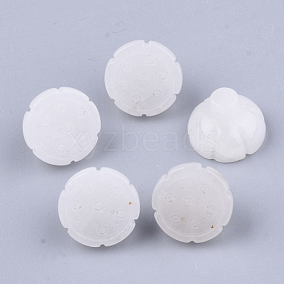 Natural White Jade Pendants G-S349-11G-1