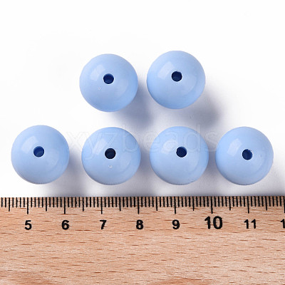 Opaque Acrylic Beads MACR-S370-C16mm-SS2113-1