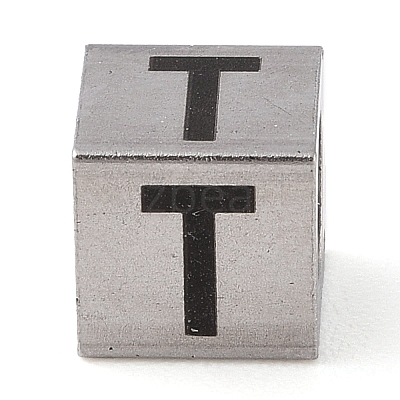 Tarnish Resistant 201 Stainless Steel European Beads STAS-M058-01T-P-1