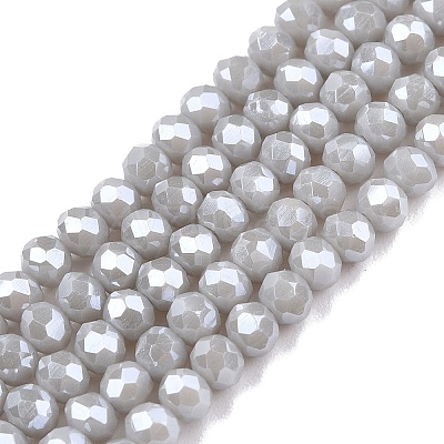Electroplate Glass Beads Strands LS-EGLA-A044-P3mm-A19-1