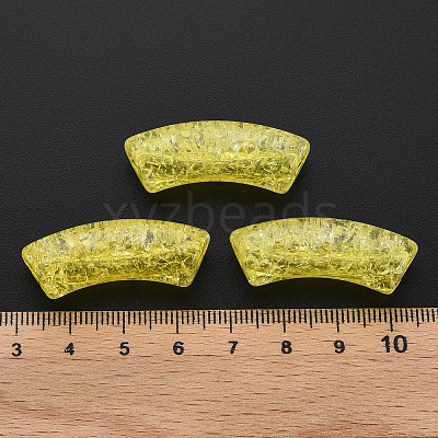 Transparent Crackle Acrylic Beads LS-CACR-S009-001B-N85-1