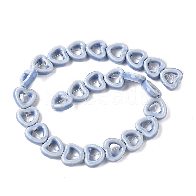 Handmade Porcelain Beads Strands PORC-Z002-01J-1