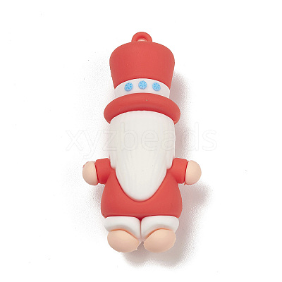 PVC Plastic Christmas Style Big Pendants PVC-O001-02B-1