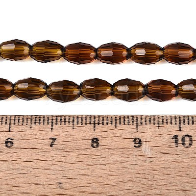 Transparent Glass Beads Strands GLAA-N071-01A-A18-1