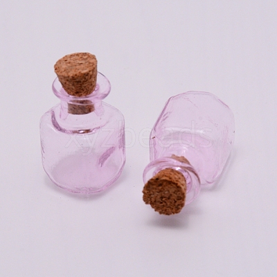 Mini High Borosilicate Glass Bottles GLAA-WH0018-76G-1