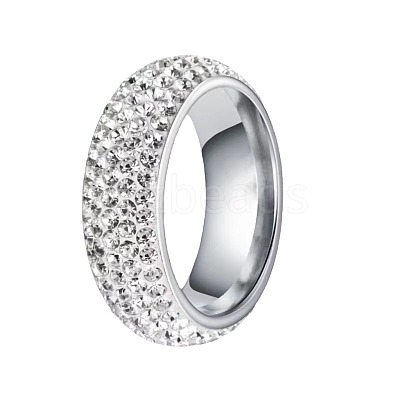 201 Stainless Steel Finger Rings for Women WGAEC69-05-1