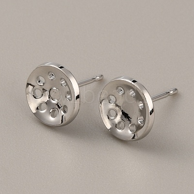 Brass Earring Finding KK-WH0035-78P-1