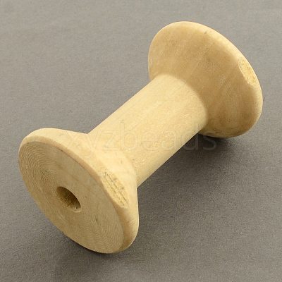Wooden Empty Spools for Wire WOOD-Q015-45mm-LF-1