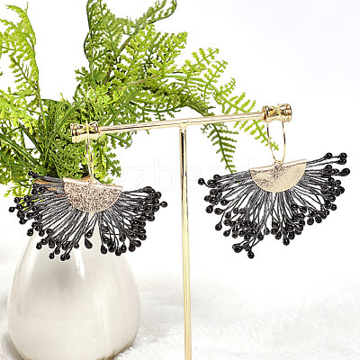 Polycotton(Polyester Cotton) Tassel Pendant Decorations FIND-T041-20-1