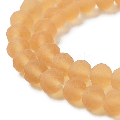 Transparent Glass Beads Strands EGLA-A034-T10mm-MD23-1