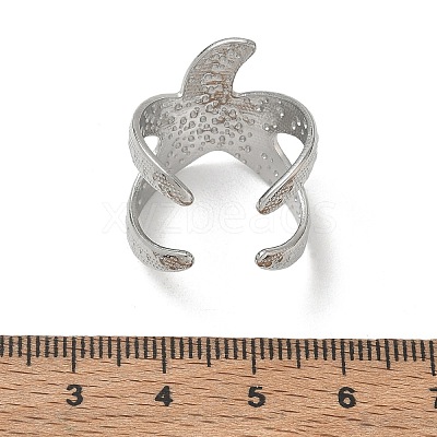 304 Stainless Steel Cuff Open Ring Setting SA-CBA37BC-12P-1