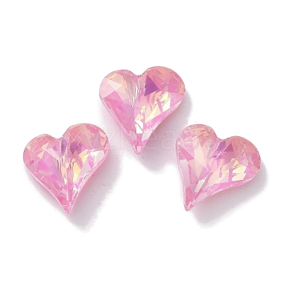 Glass Rhinestone Cabochons RGLA-G020-04A-123AM-1