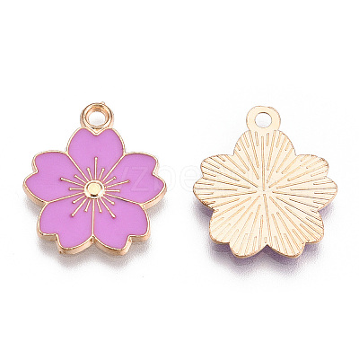 Alloy Enamel Pendants ENAM-S121-115H-1