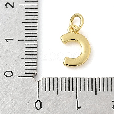 Brass Charms KK-I382-08G-C-1