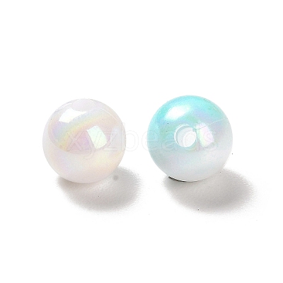 Opaque Acrylic Beads OACR-Z016-01A-M-1