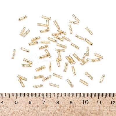 Glass Twist Bugles Seed Beads TTSDB6MM22-1