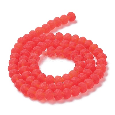 Transparent Glass Beads Strands EGLA-A034-T6mm-MD01-1