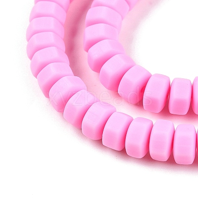 Handmade Polymer Clay Beads Strand CLAY-T021-01G-1