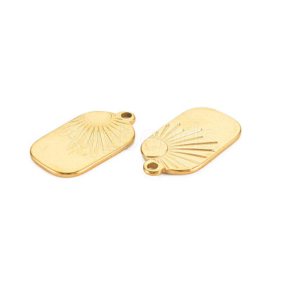 201 Stainless Steel Pendants STAS-S119-147G-1