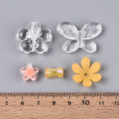 Vintage Baroque Acrylic Beads Set MACR-WH0007-77C-1