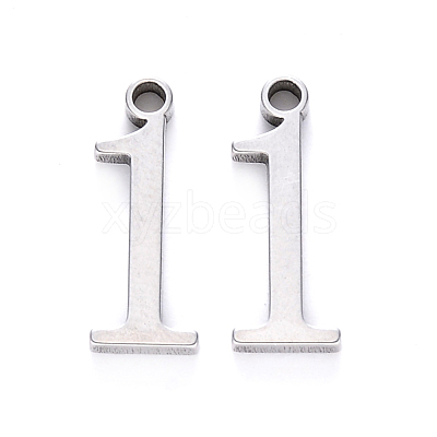 Tarnish Resistant 201 Stainless Steel Charms STAS-R108-01-1
