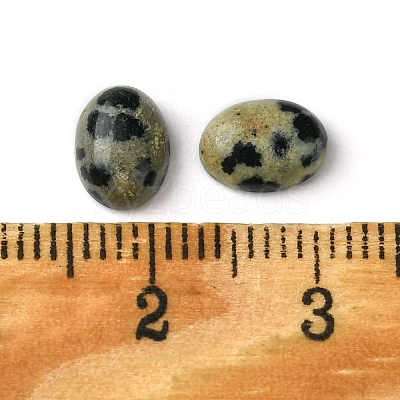 Natural Dalmatian Jasper Cabochons G-A094-01B-51-1