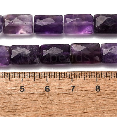 Natural Amethyst Beads Strands G-G286-D01-8x12mm-1