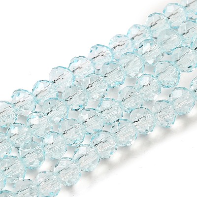 Transparent Baking Paint Glass Beads X1-DGLA-A034-T4mm-D06-1