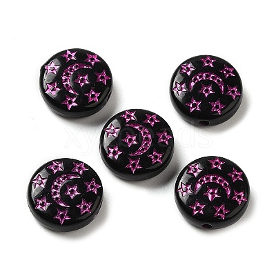 Opaque Acrylic Beads OACR-Z005-32-1