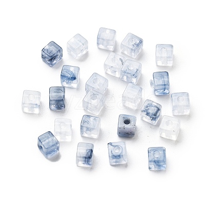 Transparent Acrylic Beads OACR-H044-04A-04-1