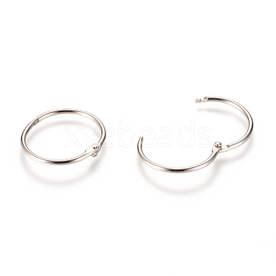 Iron Loose Leaf Book Binder Hinged Rings LS-X-IFIN-T004-03P-1