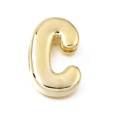 Brass Slide Charms KK-Z163-01G-C-1