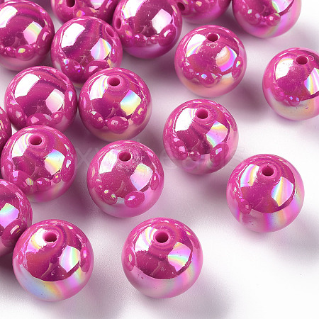 Opaque Acrylic Beads X-MACR-S370-D20mm-A13-1
