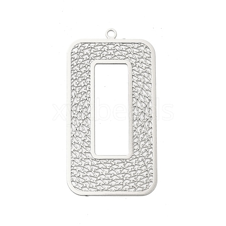 Rack Plating Brass Filigree Pendants KKC-K001-11P-1