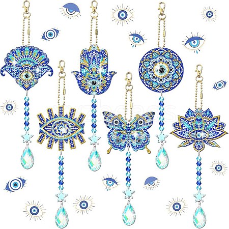 DIY Wind Chime Diamond Painting Kit PW-WG1AD3C-01-1